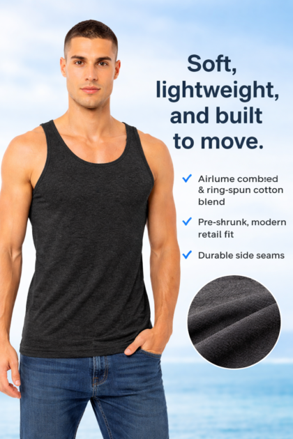 Tank Unisex Heather